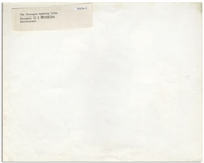 Moe Howard Personally Owned 10'' x 8'' Glossy Photo Circa 1939 -- With Label on Verso Reading ''The Stooges making like Stooges'' at Gondola Restaurant in Brooklyn -- Very Good Condition